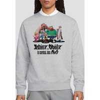 Asterix & Obelix Gauls Together Sweatshirt Heather Grey