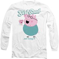 Peppa Pig Daddy Pig Dad & Loving It Long Sleeve T Shirt