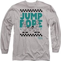 Season Three Jump Rope Long Sleeve T Shirt Heather Grey