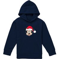Mickey Mouse Christmas Fairy Lights Wrap Pull Over Hoodie