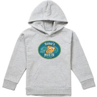 Disney Finding Nemo Nemo'S Dive In Youth Kids Pull-Over Hoodie, Athletic Heather in Grey | Size: 5-6 Years