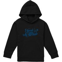 Disney Finding Nemo I Speak Whale Dory Youth Kids Pull-Over Hoodie, Black | Size: 5-6 Years