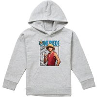 Luffy Pull Over Hoodie Athletic Heather