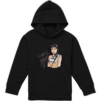 Disney Pocahontas Sketch Youth Kids Pull-Over Hoodie, Black | Size: 12-13 Years