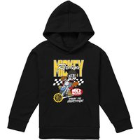 Disney Motor Bike Racing Youth Kids Pull-Over Hoodie, Black | Size: 12-13 Years
