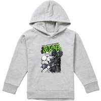 Disney Star Wars Galactic Empire Darth Vader Sketch Youth Kids Pull-Over Hoodie, Athletic Heather in Grey | Size: 5-6 Years