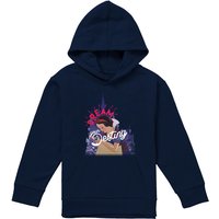 Disney Snow White Dream Your Destiny Youth Kids Pull-Over Hoodie, Navy | Size: 7-8 Years