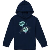Disney Inside Out 2 Envy Youth Kids Pull-Over Hoodie, Navy | Size: 12-13 Years