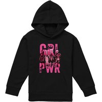 Disney Star Wars Ahsoka Girl Power Ketsu Sabine Hera Youth Kids Pull-Over Hoodie, Black | Size: 7-8 Years