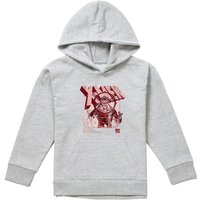 Marvel X-Men Cyclops Info Youth Kids Pull-Over Hoodie, Athletic Heather in Grey | Size: 9-11 Years
