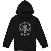 Stranger Things Demogorgon Hunter Youth Kids Pull-Over Hoodie, Black | Size: 9-11 Years
