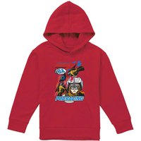 Star Wars Anakin Comic Pod Racing Poster Youth Kids Pull-Over Hoodie, Red | Size: 7-8 Years