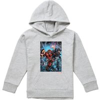 X Juggernaught Destroy Pull Over Hoodie Athletic Heather