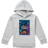 Disney Encanto The Magic Of Family Youth Kids Pull-Over Hoodie, Athletic Heather in Grey | Size: 9-11 Years