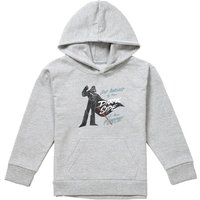 Disney Star Wars Give Yourself To The Dark Side Youth Kids Pull-Over Hoodie, Athletic Heather in Grey | Size: 12-13 Years