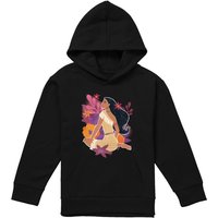 Pocahontas Flowers Pull Over Hoodie