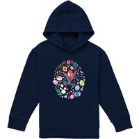 Spiderman Easter Circle Pull Over Hoodie