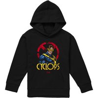 X Cyclops Logo Pull Over Hoodie