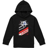 Disney Star Wars R2D2 Xwing Droid Youth Kids Pull-Over Hoodie, Black | Size: 7-8 Years