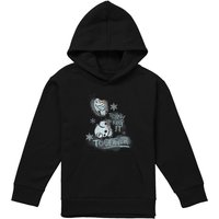 Disney Frozen Olaf Trying To Keep It Together Youth Kids Pull-Over Hoodie, Black | Size: 7-8 Years