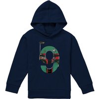 Disney Star Wars Boba Fett 9 Youth Kids Pull-Over Hoodie, Navy | Size: 7-8 Years