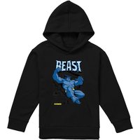 Marvel X-Men Beast Comic Youth Kids Pull-Over Hoodie, Black | Size: 7-8 Years