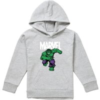 Hulk Pixel Pull Over Hoodie Athletic Heather