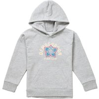 Stranger Things Demogorgon Fan Club Youth Kids Pull-Over Hoodie, Athletic Heather in Grey | Size: 7-8 Years
