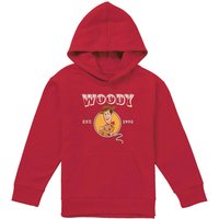 Disney Woody Cowboy Youth Kids Pull-Over Hoodie, Red | Size: 5-6 Years