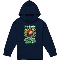 Widow St PatrickS Day Lucky Super Hero Pull Over Hoodie Navy