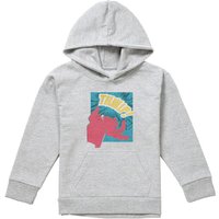 Marvel Spiderman Thwip Panel Youth Kids Pull-Over Hoodie, Athletic Heather in Grey | Size: 7-8 Years