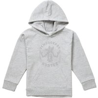 Stranger Things Demogorgon Hunter Youth Kids Pull-Over Hoodie, Athletic Heather in Grey | Size: 12-13 Years