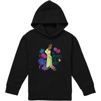 Disney The Princess & The Frog Tiana My Dreams, My Way Youth Kids Pull-Over Hoodie, Black | Size: 5-6 Years