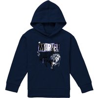 Marvel Thor Thunder Youth Kids Pull-Over Hoodie, Navy | Size: 7-8 Years