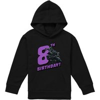 Marvel Black Panther Birthday 8 Youth Kids Pull-Over Hoodie, Black | Size: 9-11 Years