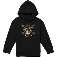 Straw Hat Jolly Roger Pull Over Hoodie