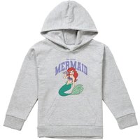 Little Mermaid Collegiate Pull Over Hoodie Athletic Heather