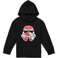 Star Wars Christmas Merry Force Be You Stormtrooper Pull Over Hoodie