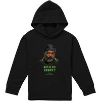 Marvel Secret Invasion Who Do You Trust Youth Kids Pull-Over Hoodie, Black | Size: 9-11 Years