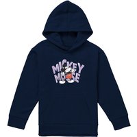 Disney Mickey Bubble Youth Kids Pull-Over Hoodie, Navy | Size: 12-13 Years