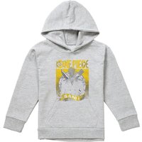 Sanji Etched Portrait Pull Over Hoodie Athletic Heather