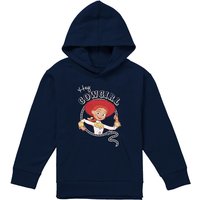 Disney Jessie Hey Cowgirl Youth Kids Pull-Over Hoodie, Navy | Size: 5-6 Years