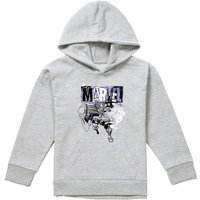 Marvel Thor Thunder Youth Kids Pull-Over Hoodie, Athletic Heather in Grey | Size: 9-11 Years
