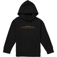 Disney Obiwan Kenobi Logo Youth Kids Pull-Over Hoodie, Black | Size: 5-6 Years