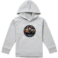 Disney Hocus Pocus Sanderson Sisters Amuck, Amuck, Amuck Youth Kids Pull-Over Hoodie, Athletic Heather in Grey | Size: 5-6 Years