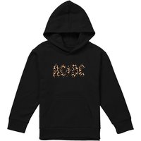 ACDC Leopard Print Pull Over Hoodie