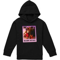 Disney Moana 2 Moana & Simea Ocean Sisters Youth Kids Pull-Over Hoodie, Black | Size: 12-13 Years
