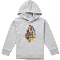 Disney Star Wars The Acolyte High Republic Group Poster Youth Kids Pull-Over Hoodie, Athletic Heather in Grey | Size: 9-11 Years