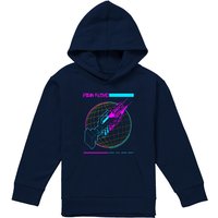 Wish You Were Here Grid Pull Over Hoodie
