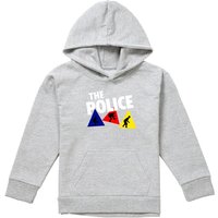 Dancing Triangles Pull Over Hoodie Athletic Heather